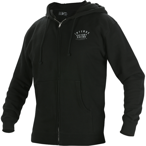intense Men's INTENSE Factory Racing Black Zip-Up Hoodie