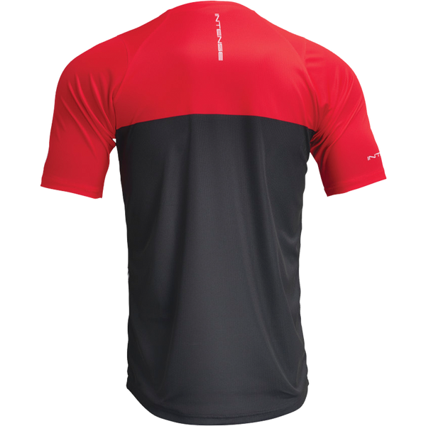 Intense Men's INTENSE X THOR MTB Assist Censis Red/Black Short Sleeve Jersey
