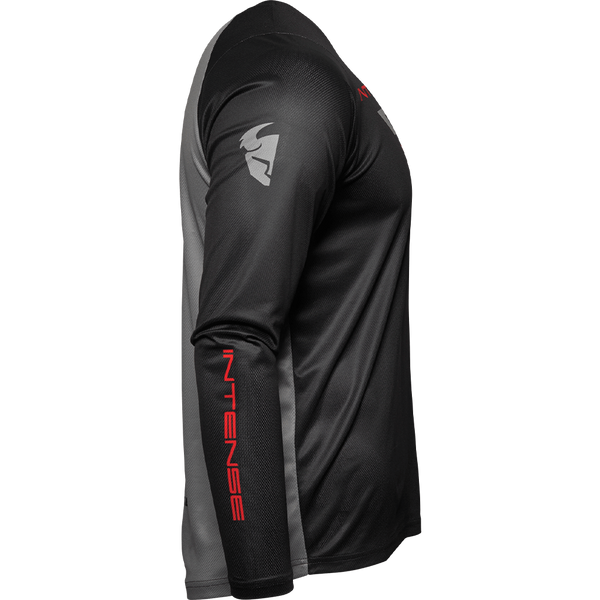 Intense Men's INTENSE X THOR MTB Black Long Sleeve Jersey - XS