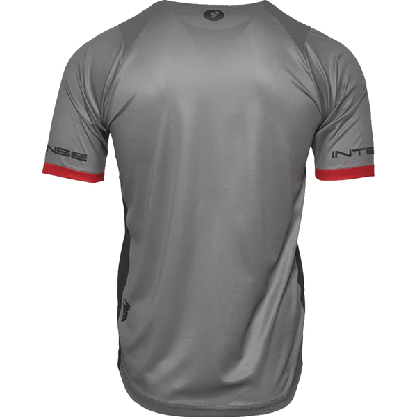 Intense Men's INTENSE X THOR MTB Grey/ Black Short Sleeve Jersey