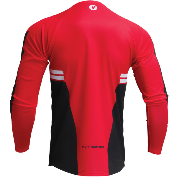 Intense Men's INTENSE X THOR MTB Red/Black Long Sleeve Jersey - XS & S