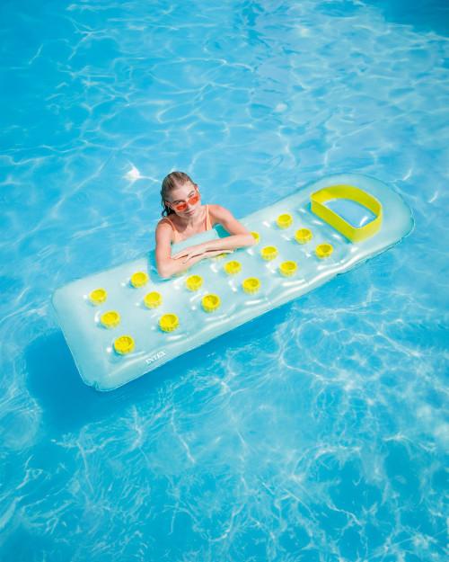 Intex 18-Pocket Suntanner Inflatable Floating Mats - Assortment