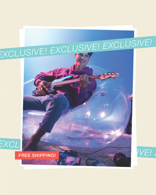 intex Beanless Bag™ Inflatable Lounge Chair - Transparent