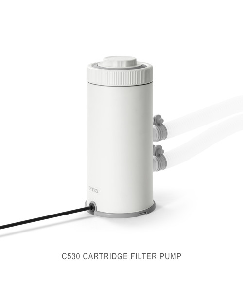 Intex C530 Cartridge Filter Pump W/ GFCI (110-120 Volt)