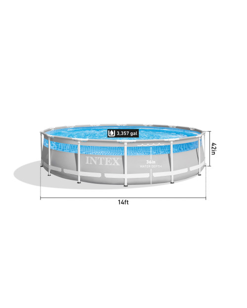 Intex Clearview Prism Frame™ Above Ground Pool Set - 14' X 42"