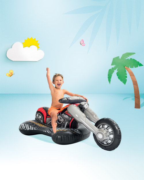 Intex Cruiser Motorbike Ride-On Inflatable Pool Float