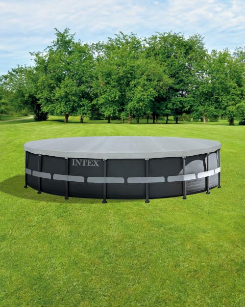 Intex Deluxe Pool Cover For 18' Round Swimming Pools