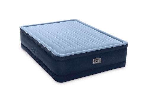 Intex Dream Support Air Mattress 20" Queen W/ Built-In Electric Pump