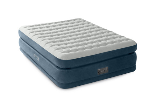 Intex Dura-Beam® Control Comfort Air Mattress Queen W/ Built-In Pump