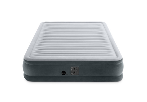Intex Dura-Beam® Deluxe Comfort-Plush Air Mattress - 13" Queen W/ Built-In Electric Pump