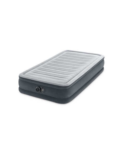 Intex Dura-Beam® Deluxe Comfort-Plush Air Mattress 13" Twin W/ Built-In Electric Pump
