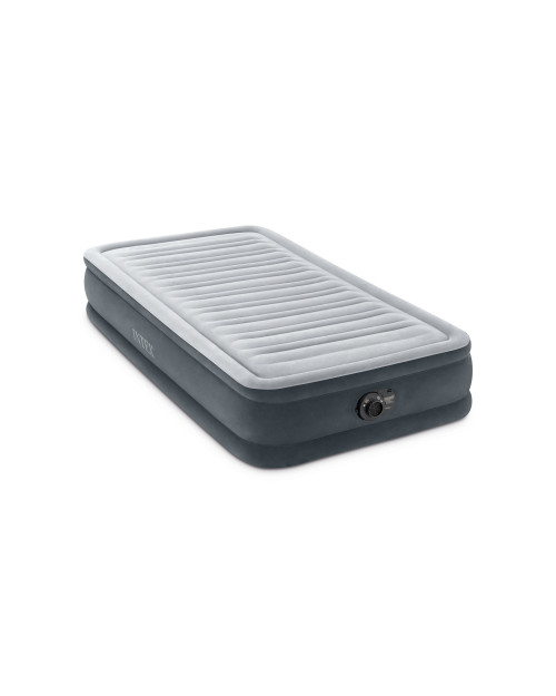 Intex Dura-Beam® Deluxe Comfort-Plush Air Mattress 13" Twin W/ Built-In Electric Pump