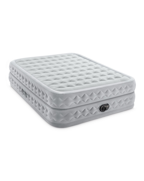 Intex Dura-Beam® Deluxe Supreme Air-Flow Air Mattress 20" Queen W/ Built-In Electric Pump