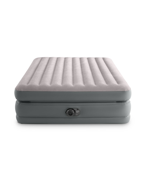 Intex Dura-Beam® Plus Prime Comfort Air Mattress 20" Queen W/ Built-In Electric Pump