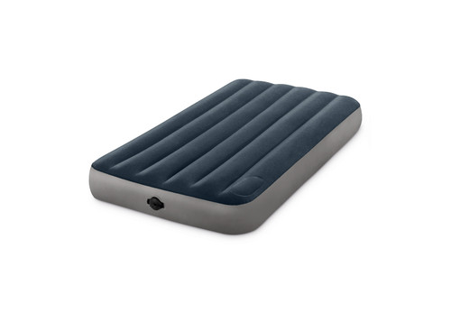 Intex Dura-Beam® Standard Air Mattress 10" Twin W/ Built-In Battery Pump