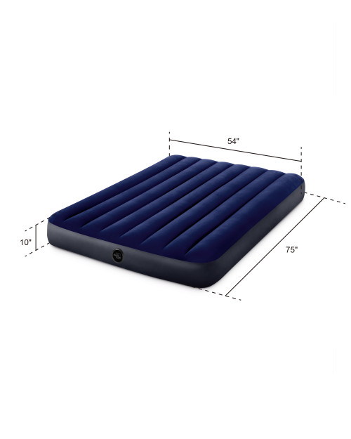Intex Dura-Beam® Standard Downy Air Mattress 10" Full (Pump Not Included)