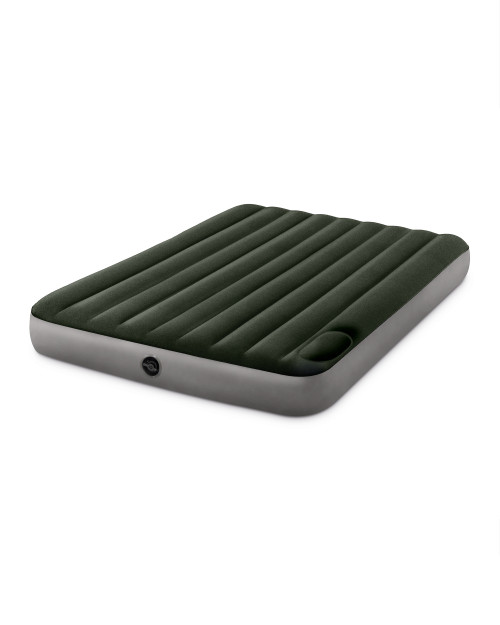 Intex Dura-Beam® Standard Downy Air Mattress 10" Queen W/ Built-In Foot Pump