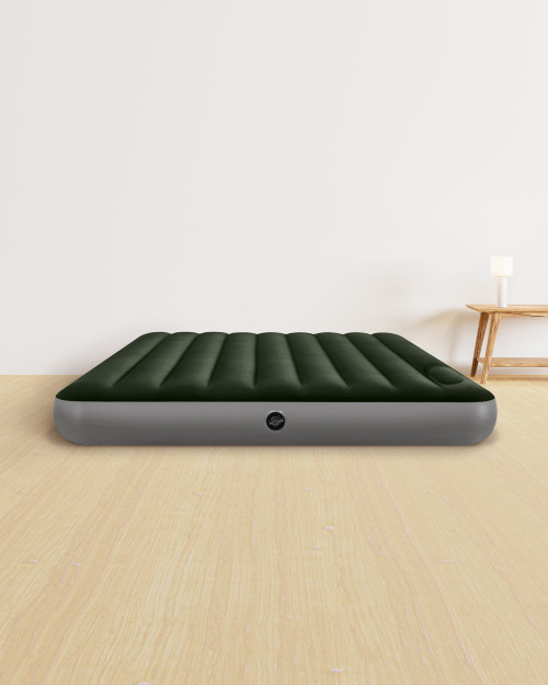 intex Dura-Beam® Standard Downy Air Mattress 10" Queen w/ Built-In Foot Pump