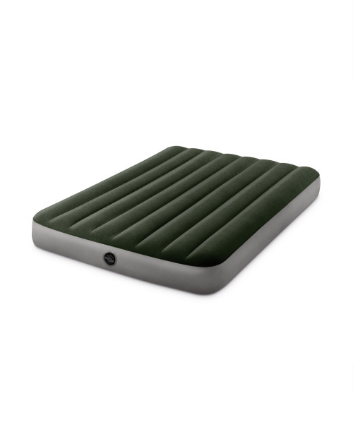 Intex Dura-Beam® Standard Prestige Air Mattress 10" Full W/ Hand-Held Battery Pump