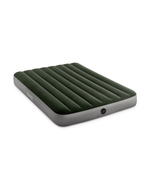 Intex Dura-Beam® Standard Prestige Air Mattress 10" Full W/ Hand-Held Battery Pump