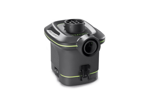 Intex Dura-Beam® Standard Prestige Air Mattress 10" Queen W/ Hand-Held Battery Pump