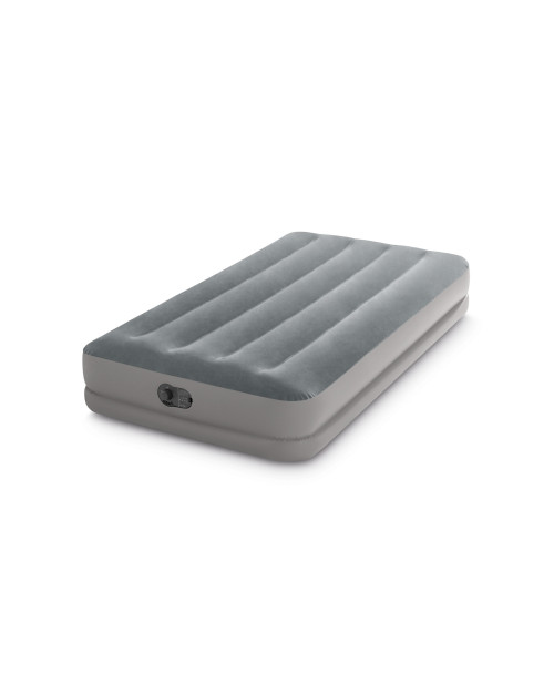 Intex Dura-Beam® Standard Prestige Air Mattress 12" Twin W/ Built-In USB Electric Pump
