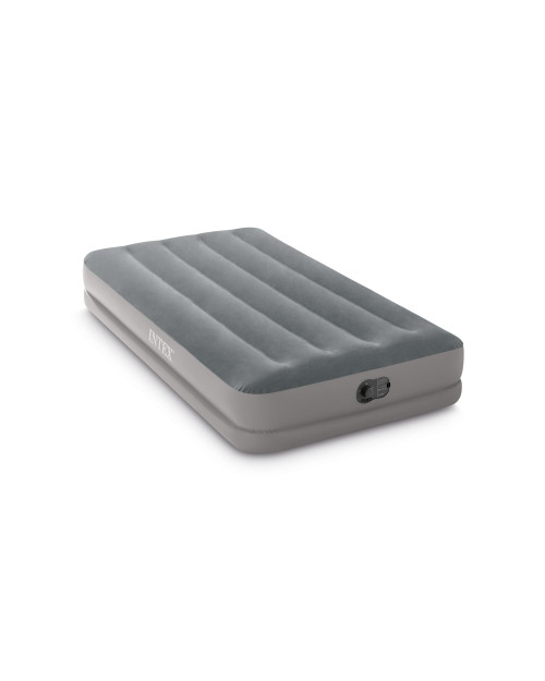 Intex Dura-Beam® Standard Prestige Air Mattress 12" Twin W/ Built-In USB Electric Pump