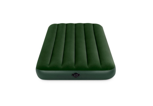 Intex Dura-Beam® Standard Prestige Downy Air Mattress 8.75" Twin W/ Hand-Held Battery Pump
