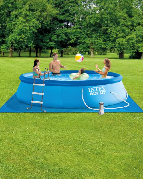 intex Easy Set® 15' x 42" Inflatable Pool w/ Filter Pump