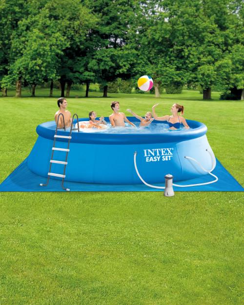 intex Easy Set® 15' x 48" Inflatable Pool w/ Filter Pump