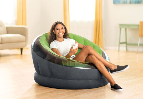 intex Empire Chair Indoor / Outdoor Inflatable Lounger - Green