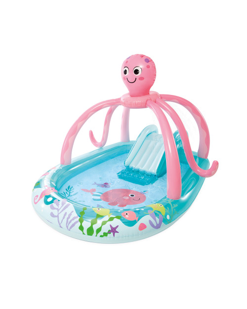 Intex Friendly Octopus Inflatable Play Center W/ Slide