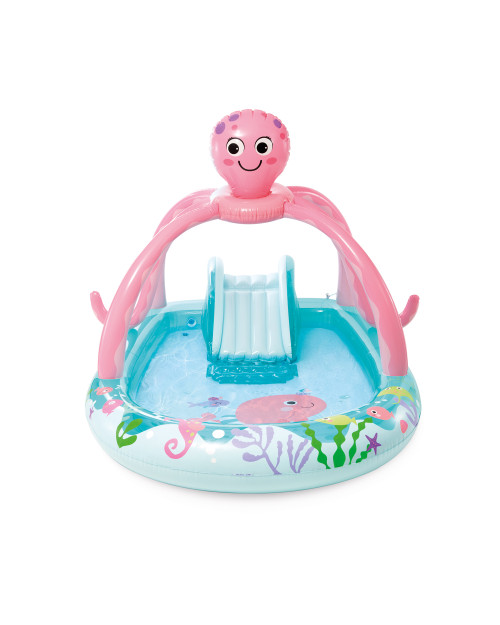 Intex Friendly Octopus Inflatable Play Center W/ Slide