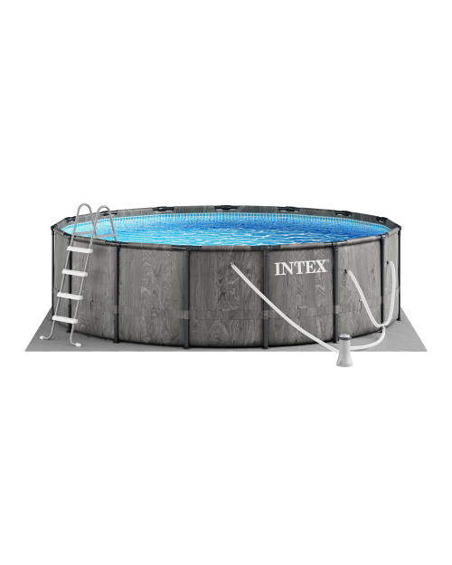 Intex Greywood Prism Frame™ 15' X 48" Above Ground Pool Set