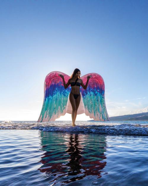 Intex Angel Wings Inflatable Floating Mat