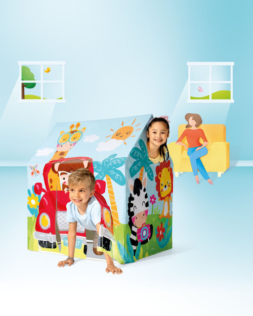 intex Animal Adventure Indoor Pop Up Play Tent