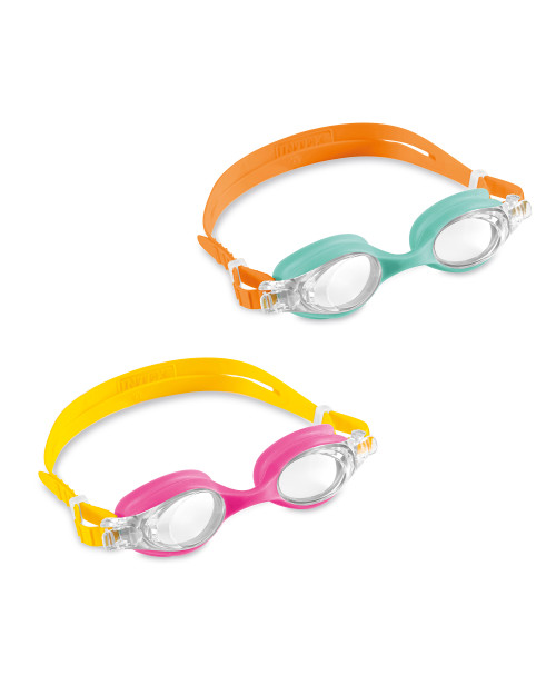 Intex Aqua Flow Kids Goggles - 2 Pack