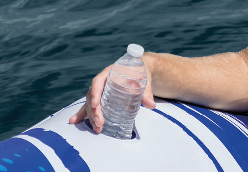 Intex Blue Tropic Inflatable Lake Island Float