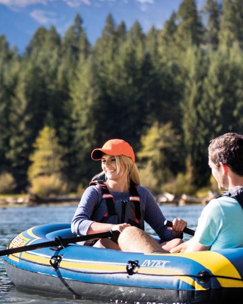 intex Challenger™ 2 Inflatable Boat Set - 2 Person