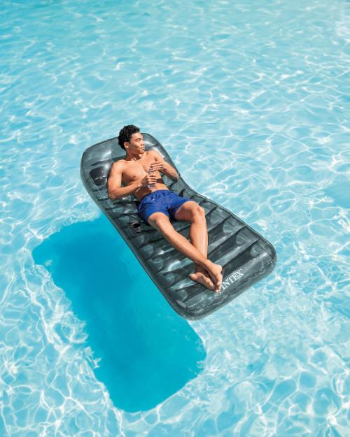 Intex Cool Grey Inflatable Floating Mat