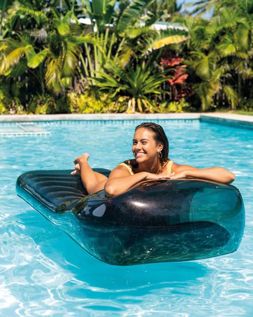 intex Cool Grey Inflatable Floating Mat