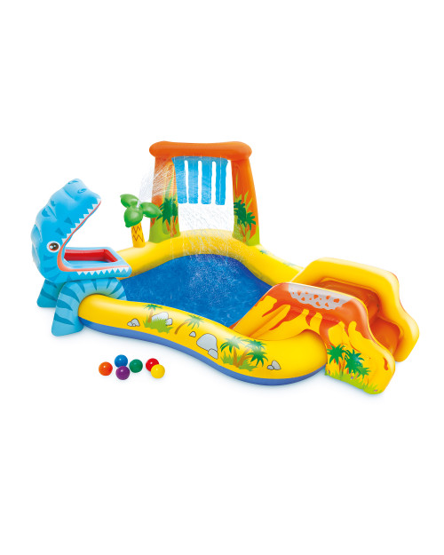 Intex Dinosaur Inflatable Play Center W/ Slide