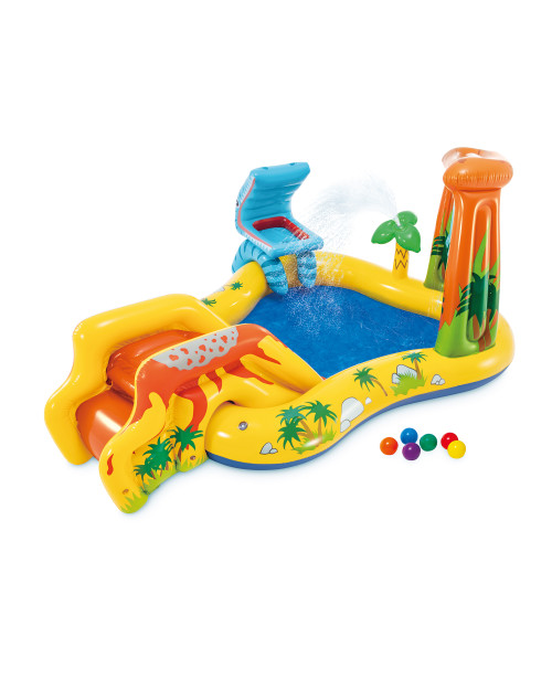 Intex Dinosaur Inflatable Play Center W/ Slide