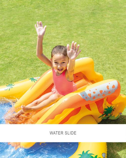 Intex Dinosaur Inflatable Play Center W/ Slide