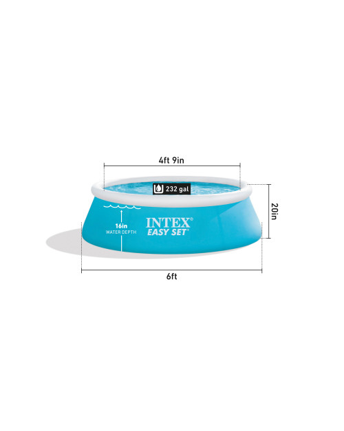 Intex Easy Set® 6' X 20" Inflatable Pool