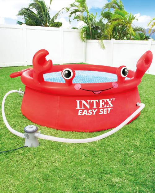 Intex Easy Set® Happy Crab Inflatable Pool