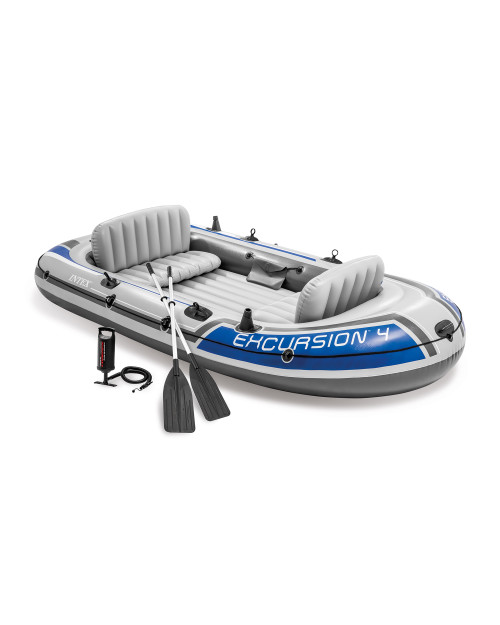 Intex Excursion™ 4 Inflatable Boat Set - 4 Person