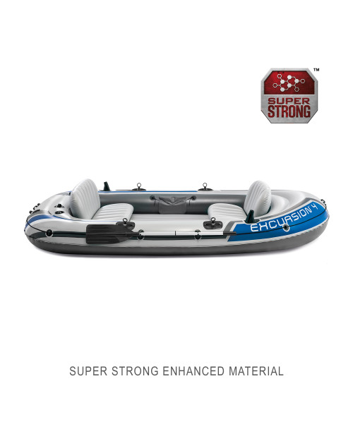 Intex Excursion™ 4 Inflatable Boat Set - 4 Person