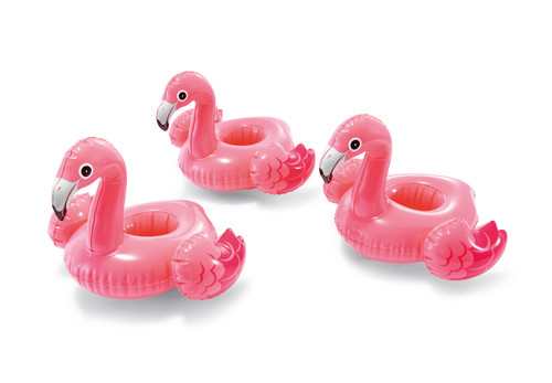Intex Flamingo Inflatable Drink Floaties - 3 Pack