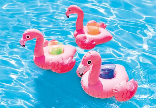 intex Flamingo Inflatable Drink Floaties - 3 Pack